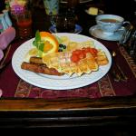 Enjoy the delicious breakfasts!